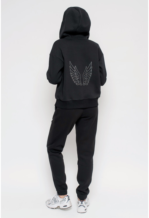 Черный костюм футер крылья — 198801. Maritel. Изображенние 1 Черный костюм футер крылья — 198801. Maritel. Изображенние 1