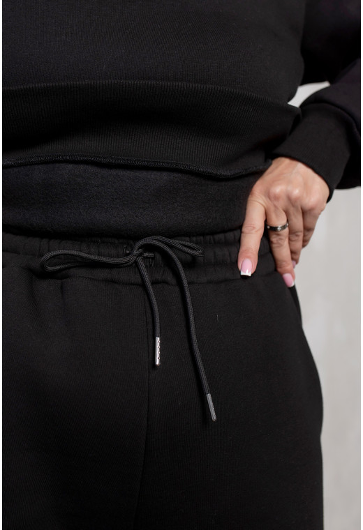 Чорний костюм футер з серцем —  175318. Maritel. Зображення 5 Чорний костюм футер з серцем —  175318. Maritel. Зображення 5