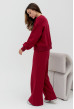 Бордовый костюм футер с сердцем — 919232. Maritel. Изображенние 1 Бордовый костюм футер с сердцем — 919232. Maritel. Изображенние 1