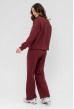 Бордовий костюм футер з тисненням — 202795. Maritel. Зображення 1 Бордовий костюм футер з тисненням — 202795. Maritel. Зображення 1