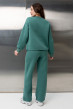 Ментоловий костюм футер з тисненням — 270690. Maritel. Зображення 2 Ментоловий костюм футер з тисненням — 270690. Maritel. Зображення 2