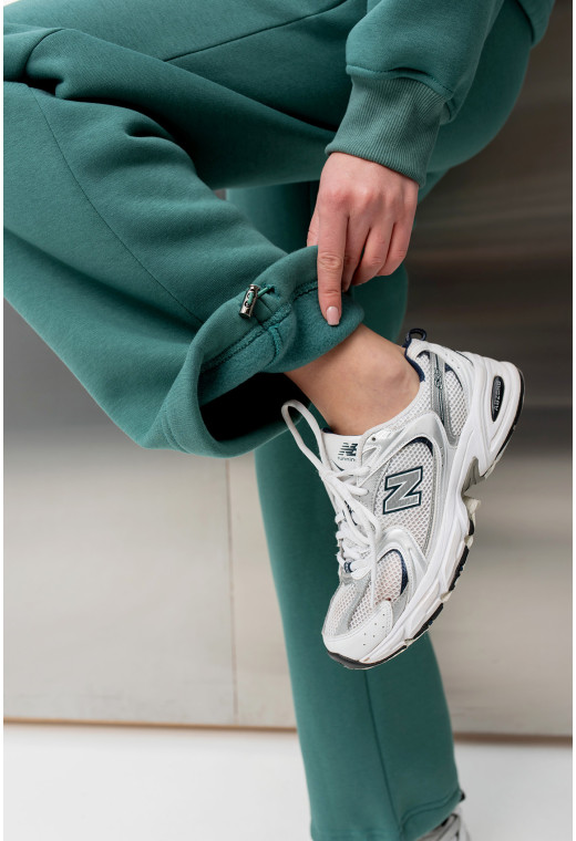 Ментоловий костюм футер з тисненням — 270690. Maritel. Зображення 6 Ментоловий костюм футер з тисненням — 270690. Maritel. Зображення 6