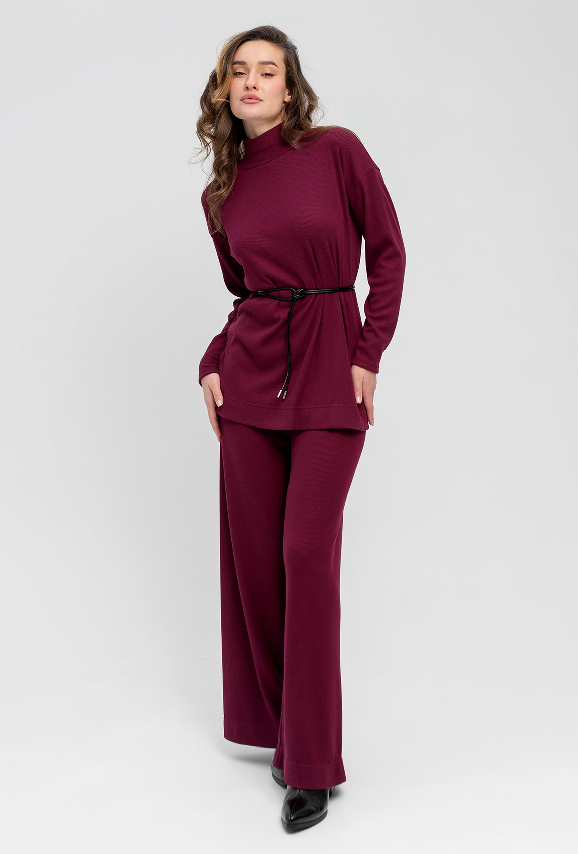 Бордовый костюм комфорт new — 284738. Maritel Бордовый костюм комфорт new — 284738. Maritel