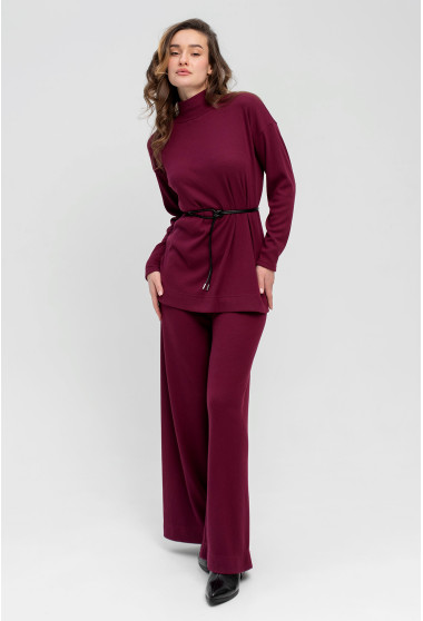 Бордовий костюм комфорт new. Maritel. Зображення 5