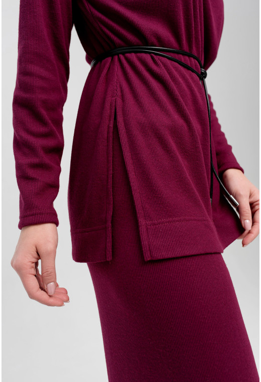 Бордовый костюм комфорт new — 284738. Maritel. Изображенние 6 Бордовый костюм комфорт new — 284738. Maritel. Изображенние 6