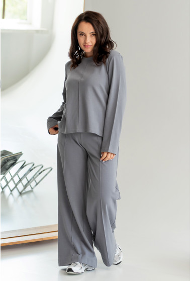 Серый костюм лакоста. Maritel. Изображенние 4