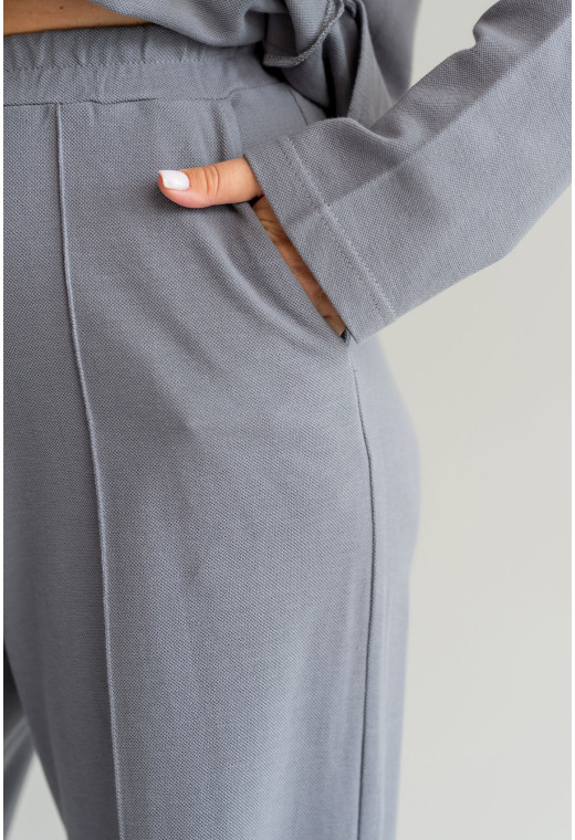 Серый костюм лакоста — 394983. Maritel. Изображенние 3 Серый костюм лакоста — 394983. Maritel. Изображенние 3