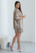 Лляний костюм з шортами мокко — 172114. Maritel. Зображення 1 Лляний костюм з шортами мокко — 172114. Maritel. Зображення 1