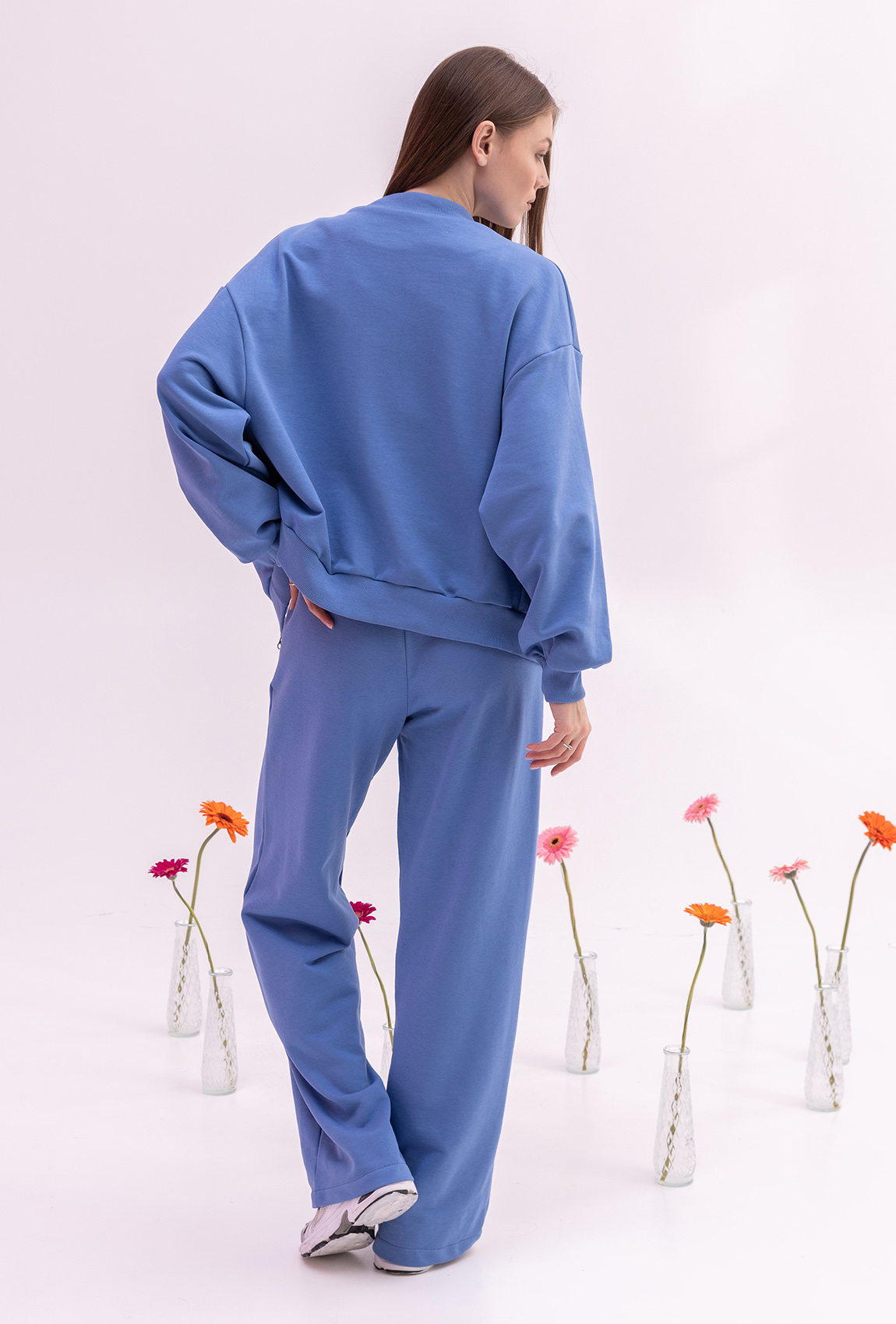 Костюм петля на молнии цвет джинс — 834701. Maritel. Изображенние 2 Костюм петля на молнии цвет джинс — 834701. Maritel. Изображенние 2