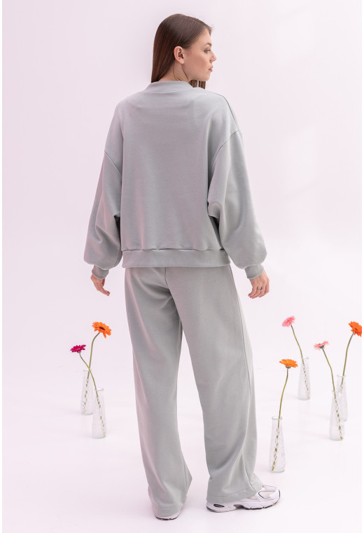 Ментоловый костюм петля на молнии — 249555. Maritel. Изображенние 2 Ментоловый костюм петля на молнии — 249555. Maritel. Изображенние 2