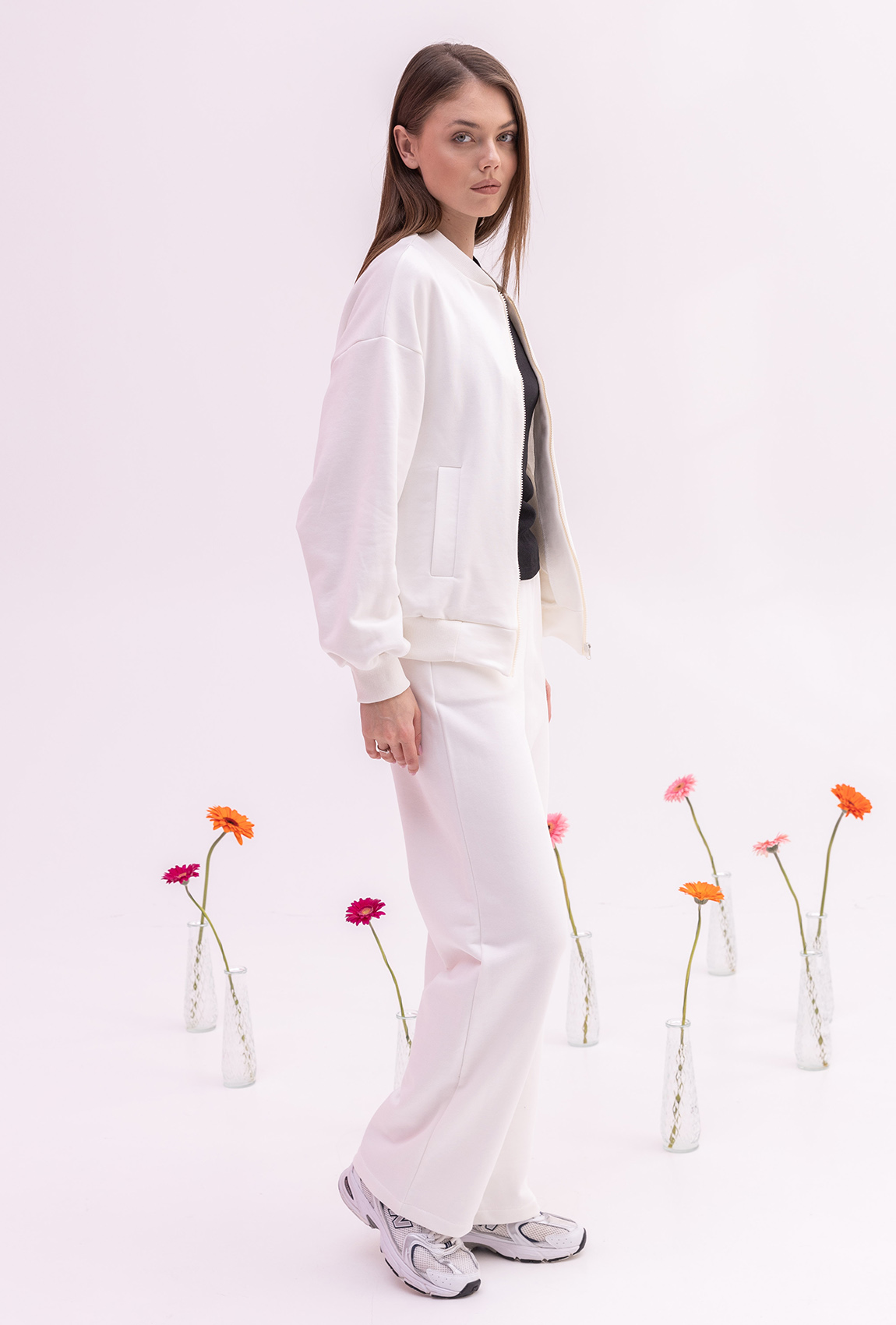 Молочный костюм петля на молнии —  810587. Maritel. Изображенние 1