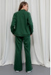 Зеленый костюм петля с кантом — 997003. Maritel. Изображенние 2 Зеленый костюм петля с кантом — 997003. Maritel. Изображенние 2