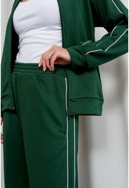 Зеленый костюм петля с кантом — 997003. Maritel. Изображенние 3 Зеленый костюм петля с кантом — 997003. Maritel. Изображенние 3