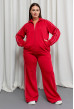 Червоний костюм петля з кантом. Maritel Червоний костюм петля з кантом. Maritel