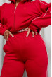 Червоний костюм петля з кантом. Maritel. Зображення 3 Червоний костюм петля з кантом. Maritel. Зображення 3