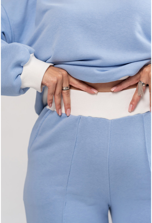 Голубой костюм петля со свитшотом — 148177. Maritel. Изображенние 2 Голубой костюм петля со свитшотом — 148177. Maritel. Изображенние 2