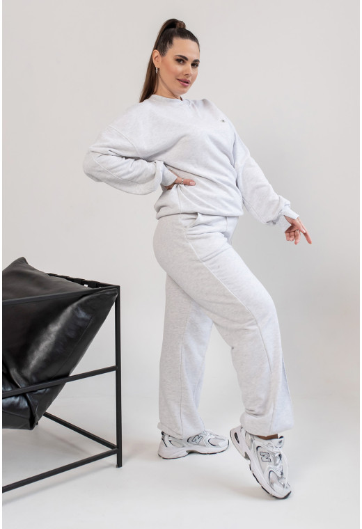 Меланжевый костюм петля со свитшотом — 252449. Maritel. Изображенние 1 Меланжевый костюм петля со свитшотом — 252449. Maritel. Изображенние 1