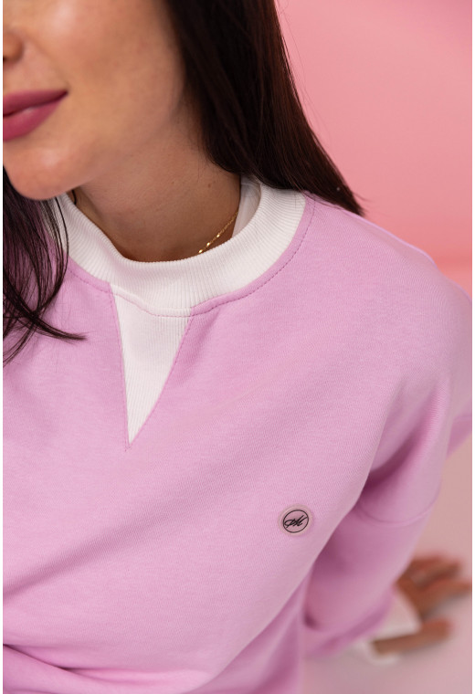 Рожевий костюм петля з світшотом — 239543. Maritel. Зображення 4 Рожевий костюм петля з світшотом — 239543. Maritel. Зображення 4