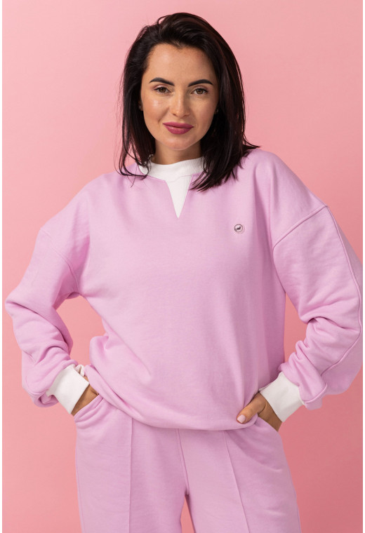 Рожевий костюм петля з світшотом — 239543. Maritel. Зображення 5 Рожевий костюм петля з світшотом — 239543. Maritel. Зображення 5