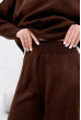Шоколадный вязаный костюм с воротником — 201892. Maritel. Изображенние 5 Шоколадный вязаный костюм с воротником — 201892. Maritel. Изображенние 5