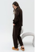 Шоколадний в'язаний костюм з розрізами — 328181. Maritel. Зображення 1 Шоколадний в'язаний костюм з розрізами — 328181. Maritel. Зображення 1