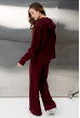 Бордовый костюм отсрочка с капюшоном — 170401. Maritel. Изображенние 1 Бордовый костюм отсрочка с капюшоном — 170401. Maritel. Изображенние 1
