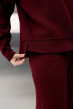 Бордовый костюм отсрочка с капюшоном — 170401. Maritel. Изображенние 6 Бордовый костюм отсрочка с капюшоном — 170401. Maritel. Изображенние 6