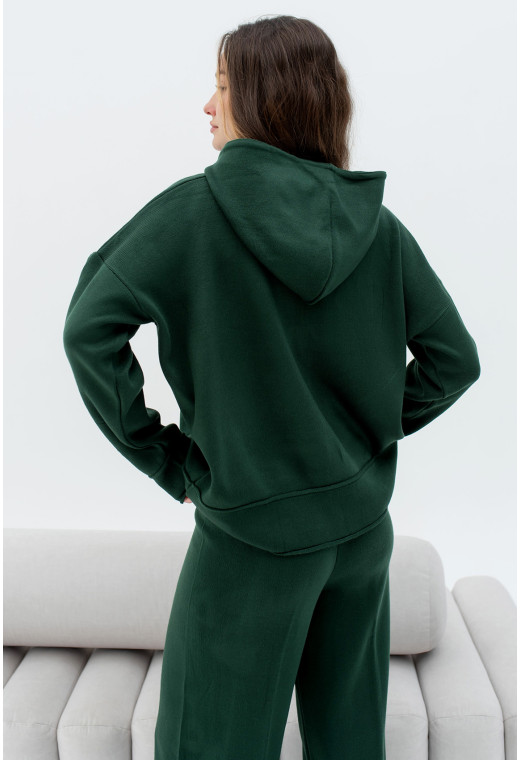 Изумрудный костюм отсрочка с капюшоном — 647794. Maritel. Изображенние 2 Изумрудный костюм отсрочка с капюшоном — 647794. Maritel. Изображенние 2