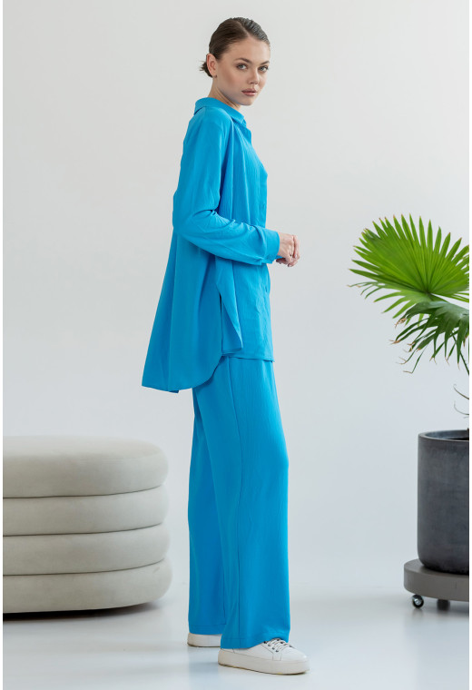 Васильковый костюм жатка — 550360. Maritel. Изображенние 1 Васильковый костюм жатка — 550360. Maritel. Изображенние 1