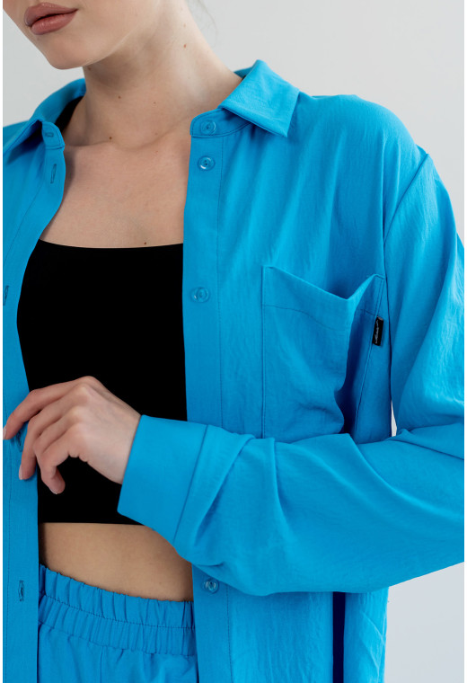 Васильковый костюм жатка — 550360. Maritel. Изображенние 3 Васильковый костюм жатка — 550360. Maritel. Изображенние 3