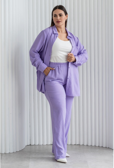 Лавандовий костюм жатка. Maritel. Зображення 7