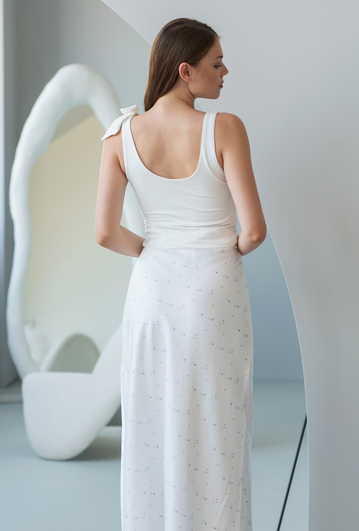 Молочна майка бант — 288651. Maritel. Зображення 1 Молочна майка бант — 288651. Maritel. Зображення 1