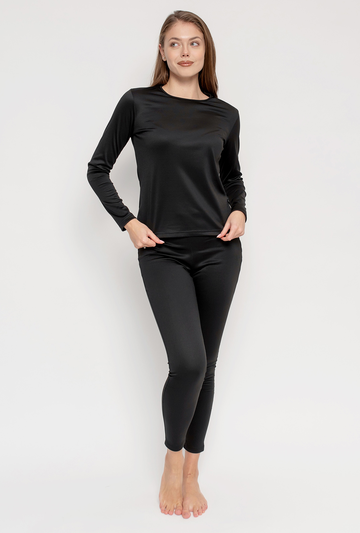 Черное женское термобелье —  563956. Maritel