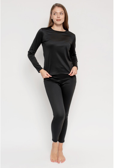 Черное женское термобелье. Maritel. Изображенние 1 Черное женское термобелье. Maritel. Изображенние 1