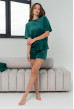 Изумрудная пижама бант с шортами — 650193. Maritel Изумрудная пижама бант с шортами — 650193. Maritel