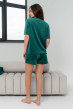 Изумрудная пижама бант с шортами — 650193. Maritel. Изображенние 2 Изумрудная пижама бант с шортами — 650193. Maritel. Изображенние 2