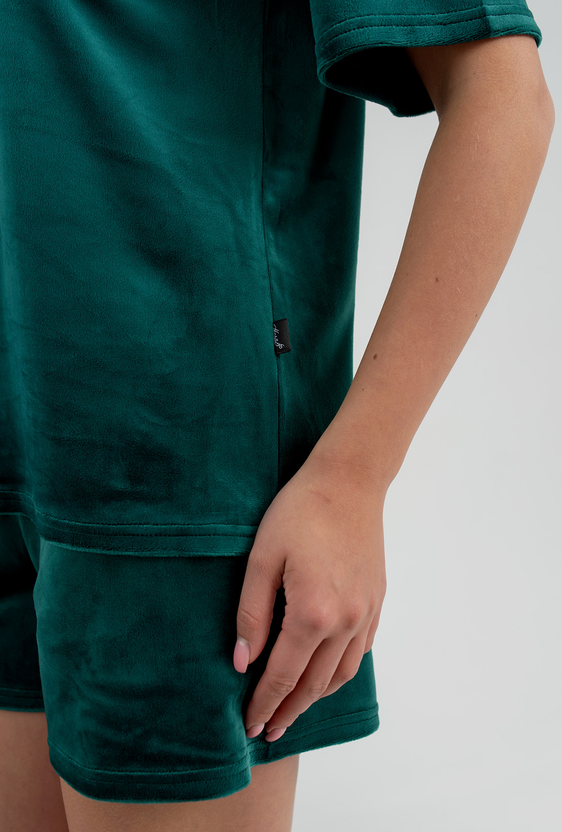 Изумрудная пижама бант с шортами — 650193. Maritel. Изображенние 6 Изумрудная пижама бант с шортами — 650193. Maritel. Изображенние 6