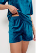 Аквамариновая пижама бант с шортами — 800741. Maritel. Изображенние 3 Аквамариновая пижама бант с шортами — 800741. Maritel. Изображенние 3