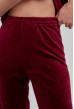 Бордовая пижама бант со штанами — 454782. Maritel. Изображенние 5 Бордовая пижама бант со штанами — 454782. Maritel. Изображенние 5