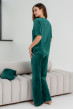 Изумрудная пижама бант со штанами — 277232. Maritel. Изображенние 1 Изумрудная пижама бант со штанами — 277232. Maritel. Изображенние 1