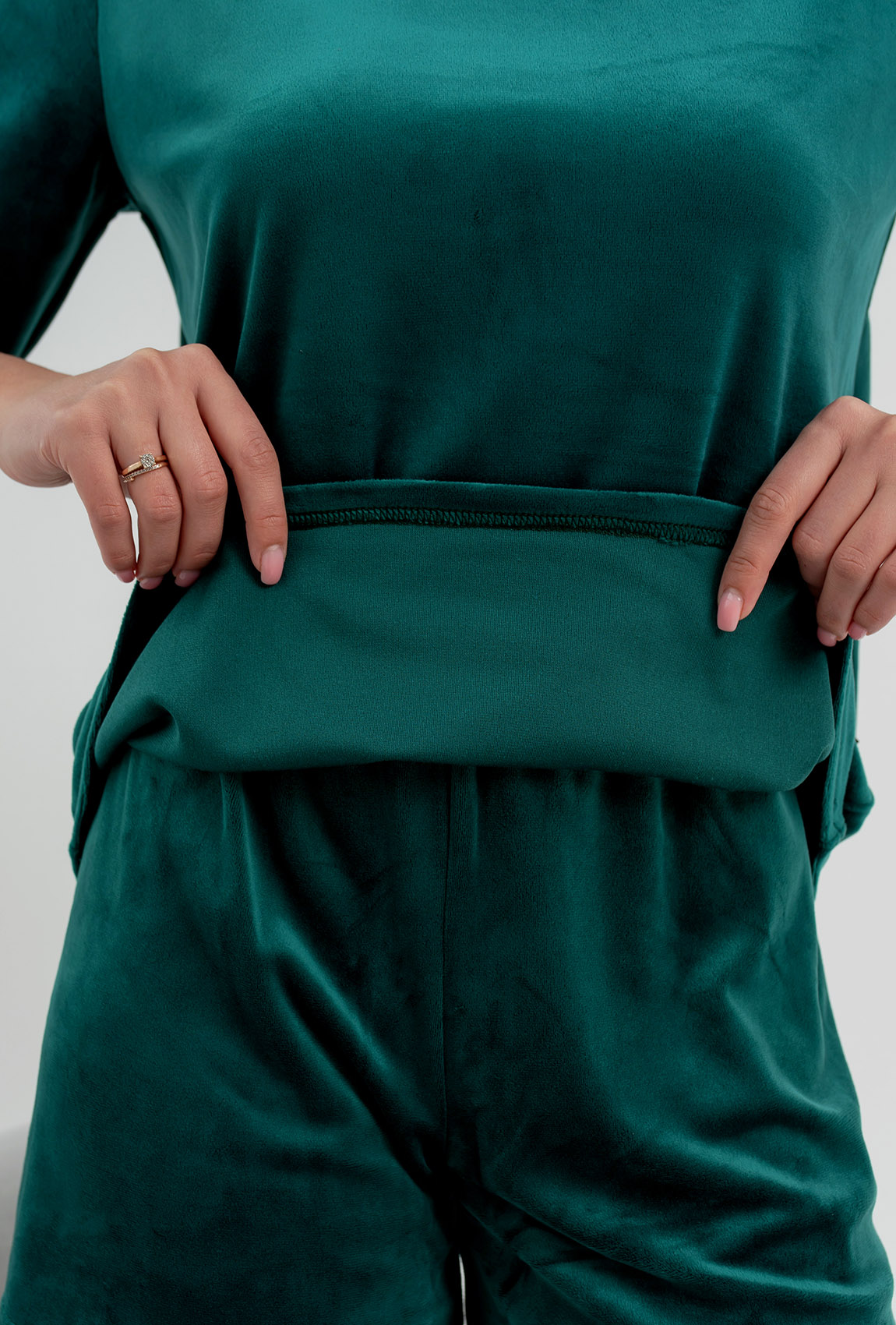 Изумрудная пижама бант со штанами — 277232. Maritel. Изображенние 5 Изумрудная пижама бант со штанами — 277232. Maritel. Изображенние 5