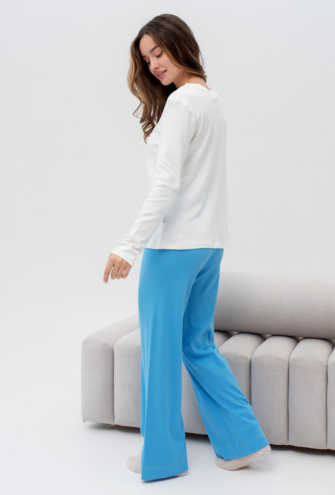 Голубая пижама птичка —  257699. Maritel. Изображенние 1