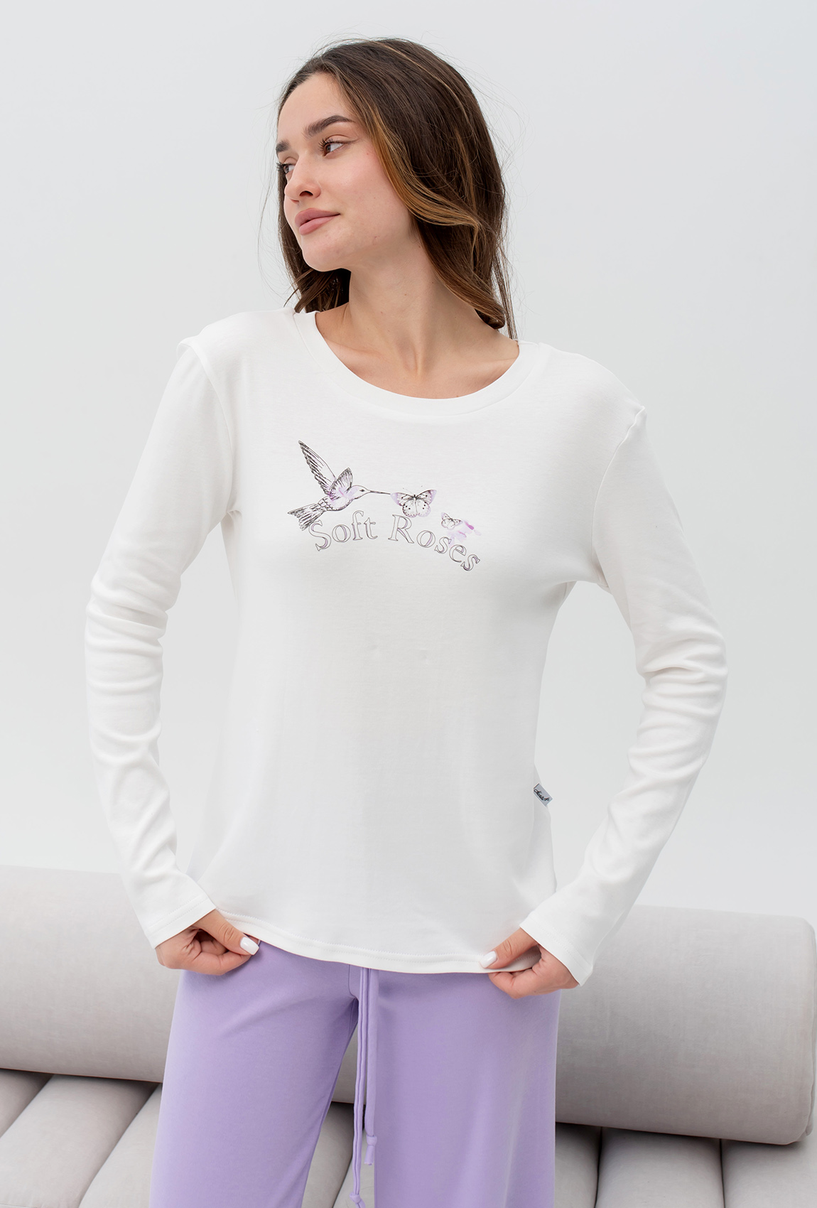 Лавандова піжама пташка —  544647. Maritel. Зображення 3