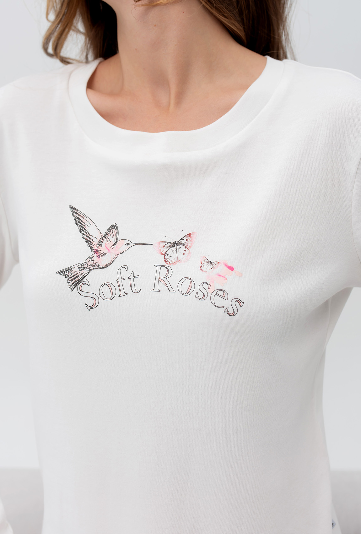 Персиковая пижама птичка —  240357. Maritel. Изображенние 4