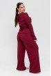 Бордовая пижама рубчик. Maritel. Изображенние 4 Бордовая пижама рубчик. Maritel. Изображенние 4