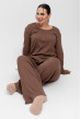 Шоколадная пижама рубчик. Maritel. Изображенние 5 Шоколадная пижама рубчик. Maritel. Изображенние 5