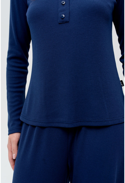 Синяя пижама рубчик. Maritel. Изображенние 5 Синяя пижама рубчик. Maritel. Изображенние 5