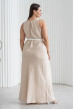 Бежевий сарафан льон жатка — 154334. Maritel. Зображення 1 Бежевий сарафан льон жатка — 154334. Maritel. Зображення 1