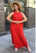 Червоний сарафан льон жатка — 439492. Maritel Червоний сарафан льон жатка — 439492. Maritel