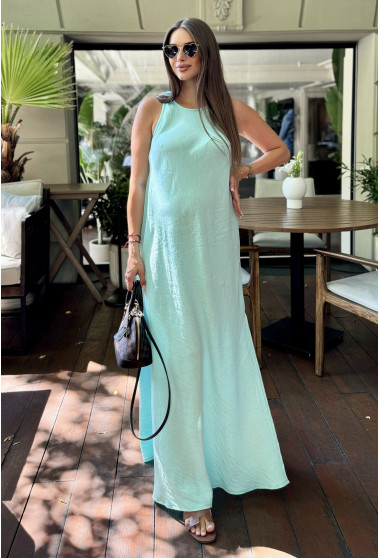 Сарафан лен жатка тиффани. Maritel. Изображенние 7 Сарафан лен жатка тиффани. Maritel. Изображенние 7